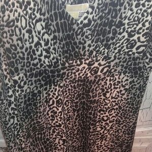 Michael Kors cheetah print dress
